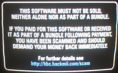 Hbc hackmii installer wii